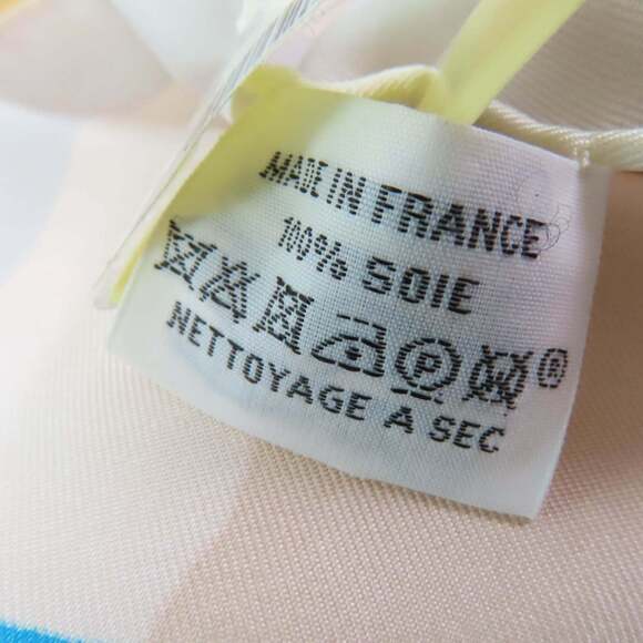 HERMES Authentic Black Silk Scarf - Picture 9 of 10